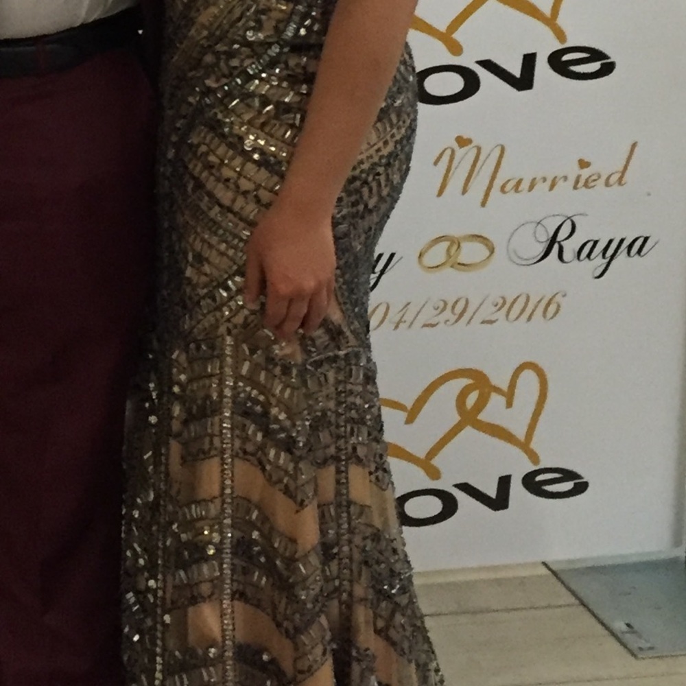 Gorgeous long prom dress used ones